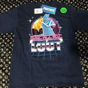 FORTNITE llama tee shirt. Youth large. New!